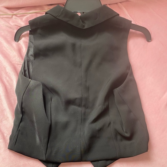 Brand NEW Stevie by Steve Madden Notched Collar Point Vest Many Available $46 - Picture 7 of 13